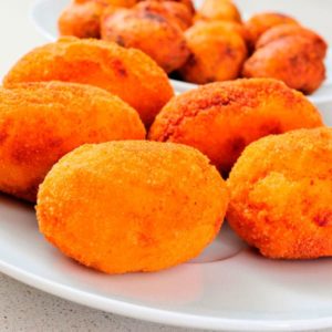 Croqueta gamba al ajillo VRM