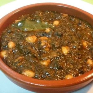 Espinacas con garbanzos VRM