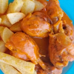 Jamoncito de pollo en salsa VRM