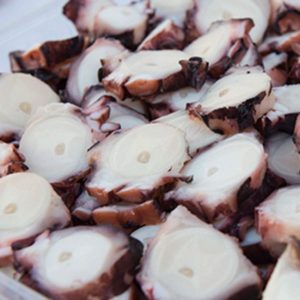 Pulpo cocido en rodajas VRM